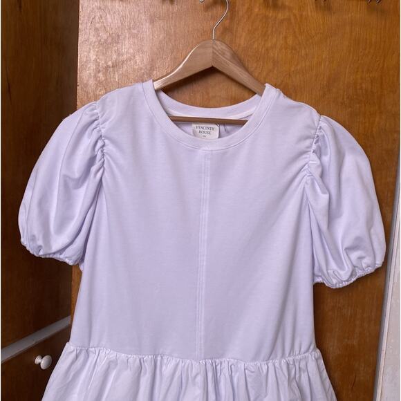 Tuckernuck HYACINTH HOUSE Pearl Bubble Dress in White Puff Sleeve Mini Size XXL - Picture 4 of 7